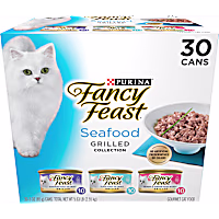 Fancy Feast Grilled Seafood Collection in Wet Cat Food Variety Pack