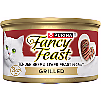 Fancy Feast Grilled Beef and Liver Feast in Wet Cat Food Gravy