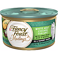 Fancy Feast Medleys White Meat Chicken Tuscany With Long Grain Rice & Greens Wet Cat Food