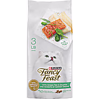 Purina Fancy Feast Dry Cat Food with Ocean Fish and Salmon