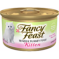 Fancy Feast Tender Turkey Pate Wet Kitten Food