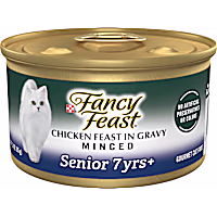 Fancy Feast High Protein Senior 7+ Chicken Minced Gravy Wet Cat Food