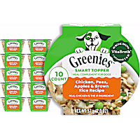 Greenies Smart Topper Complement Chicken, Peas, Apples & Brown Rice Recipe Wet Dog Food