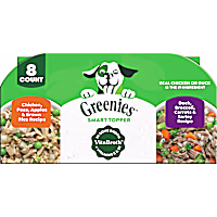 Greenies Smart Topper Complement, Chicken with Peas & Duck Wet Dog Food Variety Pack