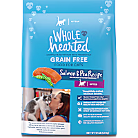 WholeHearted Grain-Free Salmon Recipe Dry Kitten Food