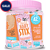 Tiki Cat Baby Chicken in Creamy Gravy Stix Wet Cat Treats