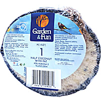 A&E Cage Company Garden & Fun Half Coconut with Suet