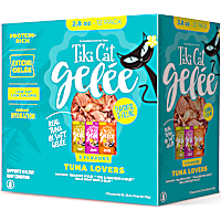 Tiki Cat Gelee Tuna Wet Cat Food Variety Pack