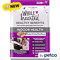 WholeHearted Indoor Health Chicken and Turkey Grain-Free Recipe Dry Cat Food