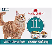 Royal Canin Aging 11+ Thin Slices in Gravy Supports Optimal Health & Vitality Senior Wet Cat Food Multi-Pack