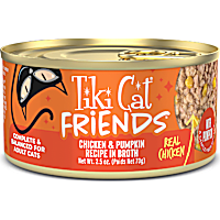 Tiki Cat Friends Chicken & Pumpkin Cat Food