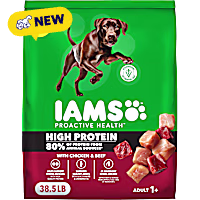 Iams ProActive Health With Chicken & Beef High Protein Dry Dog Food
