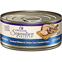 Wellness CORE Signature Selects Natural Grain Free Shredded Chicken & Chicken Liver Wet Cat Food