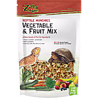 Zilla Munchies Vegetable and Fruit Mix Reptile Food