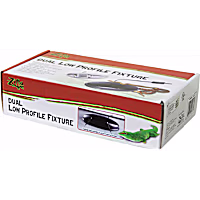 Zilla Dual Low Profile Reptile Terrarium Fixture