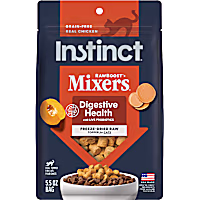 Instinct Freeze Dried Raw Boost Mixers Grain Free Digestive Health Recipe All Natural Cat Food Topper