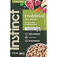 Instinct Freeze Dried Raw Meals Grain Free Grass Fed Lamb Recipe Dog Food