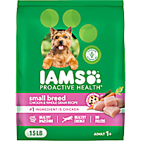 Iams Proactive Health Chicken & Whole Grains Small Breed Adult Dry Dog Food