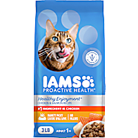 Iams Healthy Enjoyment Chicken & Salmon Recipe Dry Cat Food