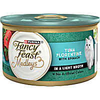 Fancy Feast Medleys Tuna Florentine with Garden Greens in a Delicate Sauce Wet Cat Food
