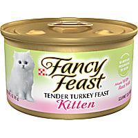 Fancy Feast Tender Turkey Pate Wet Kitten Food