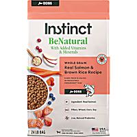 Instinct Be Natural Real Salmon & Brown Rice Recipe Natural Dry Dog Food