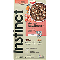Instinct Raw Boost Whole Grain Real Salmon & Brown Rice Recipe Natural Dry Dog Food