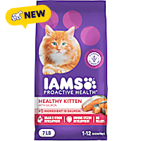 Iams ProActive Health Salmon Recipe Dry Kitten Food