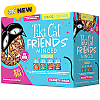 Tiki Cat Friends Tuna Cat Food Pouch Variety Pack