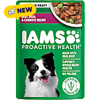 Iams ProActive Health Beef, Peas and Carrots Recipe Adult Wet Dog Food