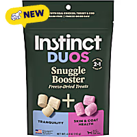 Instinct Duos Snuggle Booster Dog Treats