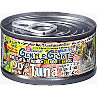 Gentle Giants Natural Non GMO Tuna Cat and Kitten Can Food