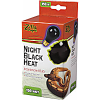 Zilla Incandescent Night Black Bulbs