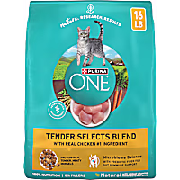 Purina ONE Tender Selects Blend With Real Chicken Natural Dry Cat Food