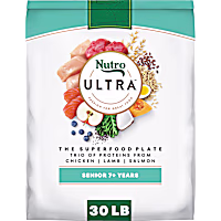 Nutro Ultra Trio of Proteins from Chicken, Lamb and Salmon Senior Dry Dog Food