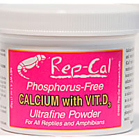 Rep-Cal Phosphorus-Free Calcium with Vitamin D3 Ultrafine Powder