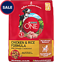 Purina ONE Chicken and Rice Formula Dry Dog Food