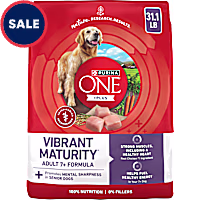 Purina ONE High Protein Vibrant Maturity Adult 7 Plus Formula Senior Dry Dog Food