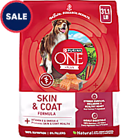 Purina ONE Natural +Plus Skin & Coat Formula Sensitive Stomach Dry Dog Food