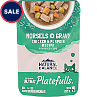 Natural Balance Platefulls Chicken & Pumpkin Formula in Gravy Adult Wet Cat Food