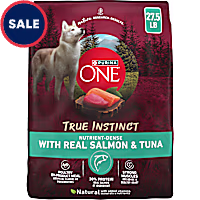 Purina ONE True Instinct High Protein Natural with Real Salmon & Tuna Dry Dog Food