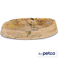Imagitarium Marbled Rock Entry Reptile Dish