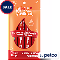 WholeHearted Chicken Recipe Puree Squeezable Cat Treats