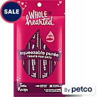 WholeHearted Tuna Recipe Puree Squeezable Cat Treats