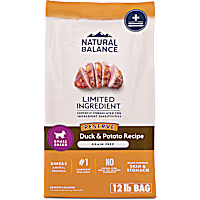Natural Balance Limited Ingredient Small-Breed Adult Grain-Free Dry Dog Food Reserve Duck & Potato Recipe