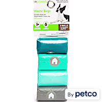 So Phresh Teal & Grey Unscented Dog Waste Bags