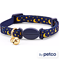 YOULY Moon & Star Breakaway Kitten & Cat Collar