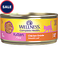 Wellness Complete Health Kitten Chicken Pate Canned Wet Food