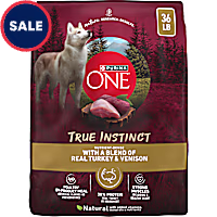 Purina ONE True Instinct with A Blend of Real Turkey and Venison Dry Dog Food