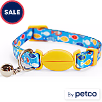 YOULY Multicolored Goldfish Kitten & Cat Collar